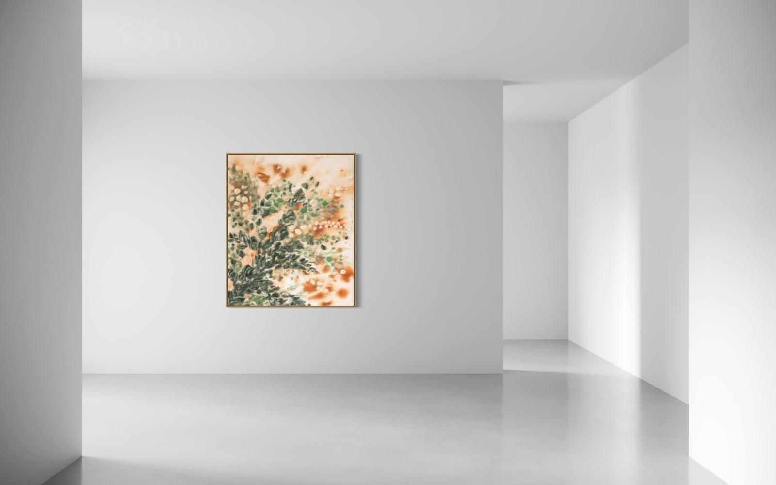 Apricot Veil I by Hayley Lombard