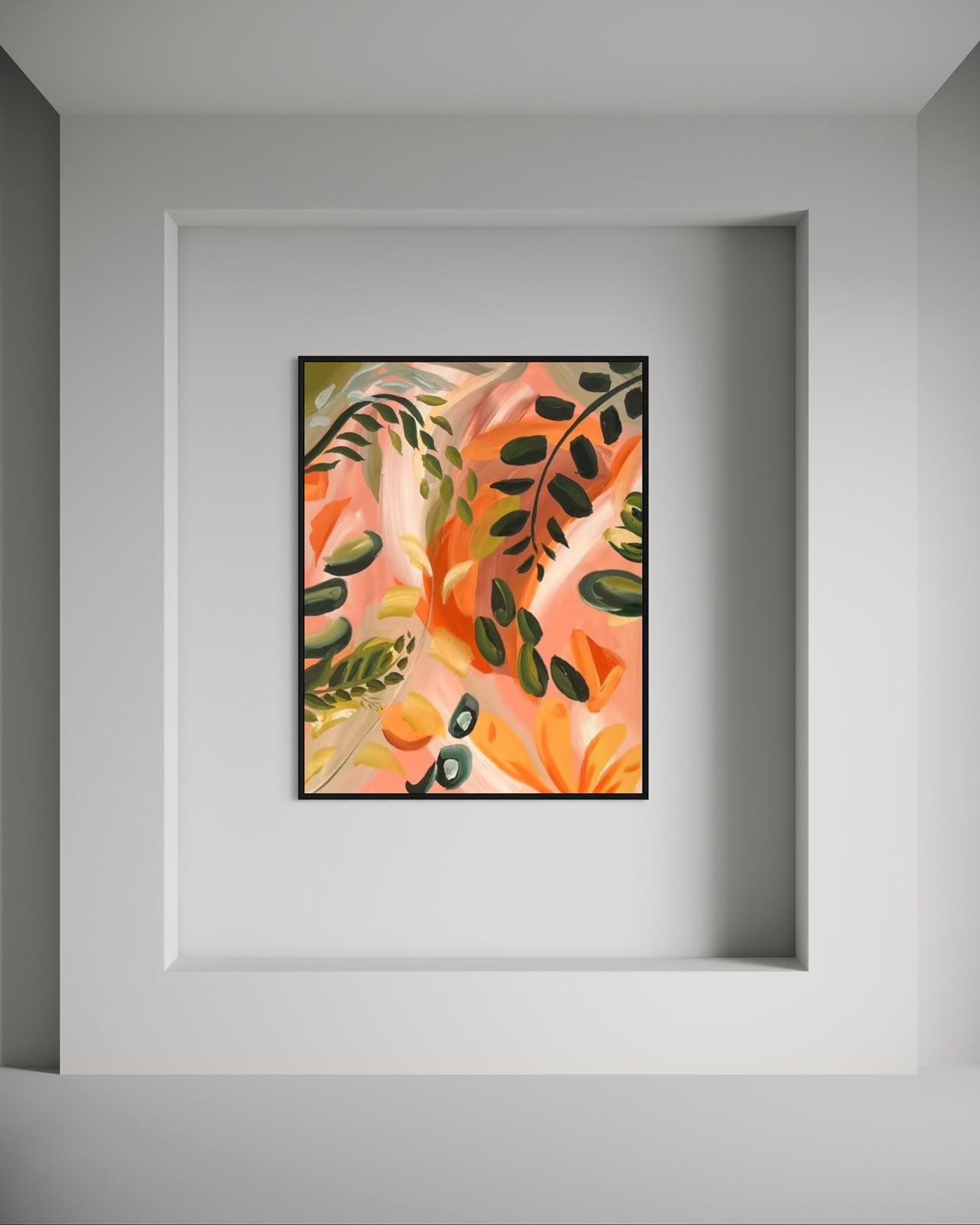 Botanicals in Motion I by Hayley Lombard
