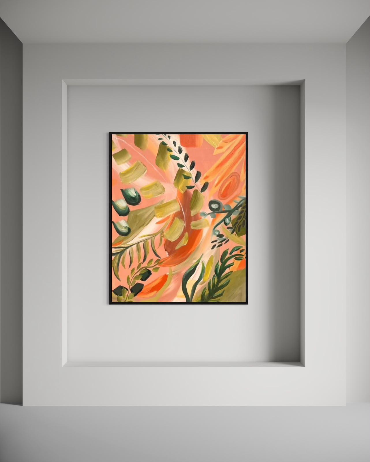 Botanicals in Motion II by Hayley Lombard