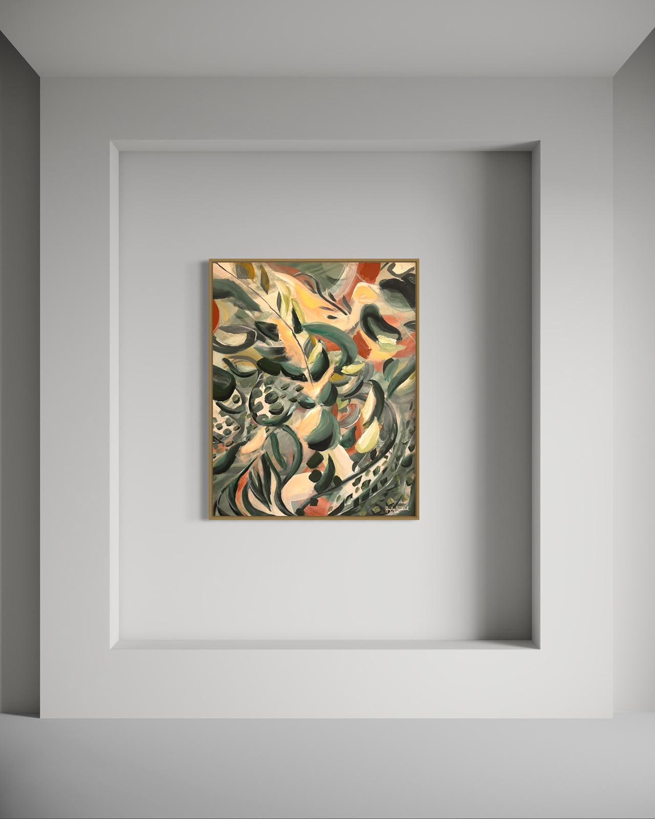 Wild Leaf Symphony by Hayley Lombard