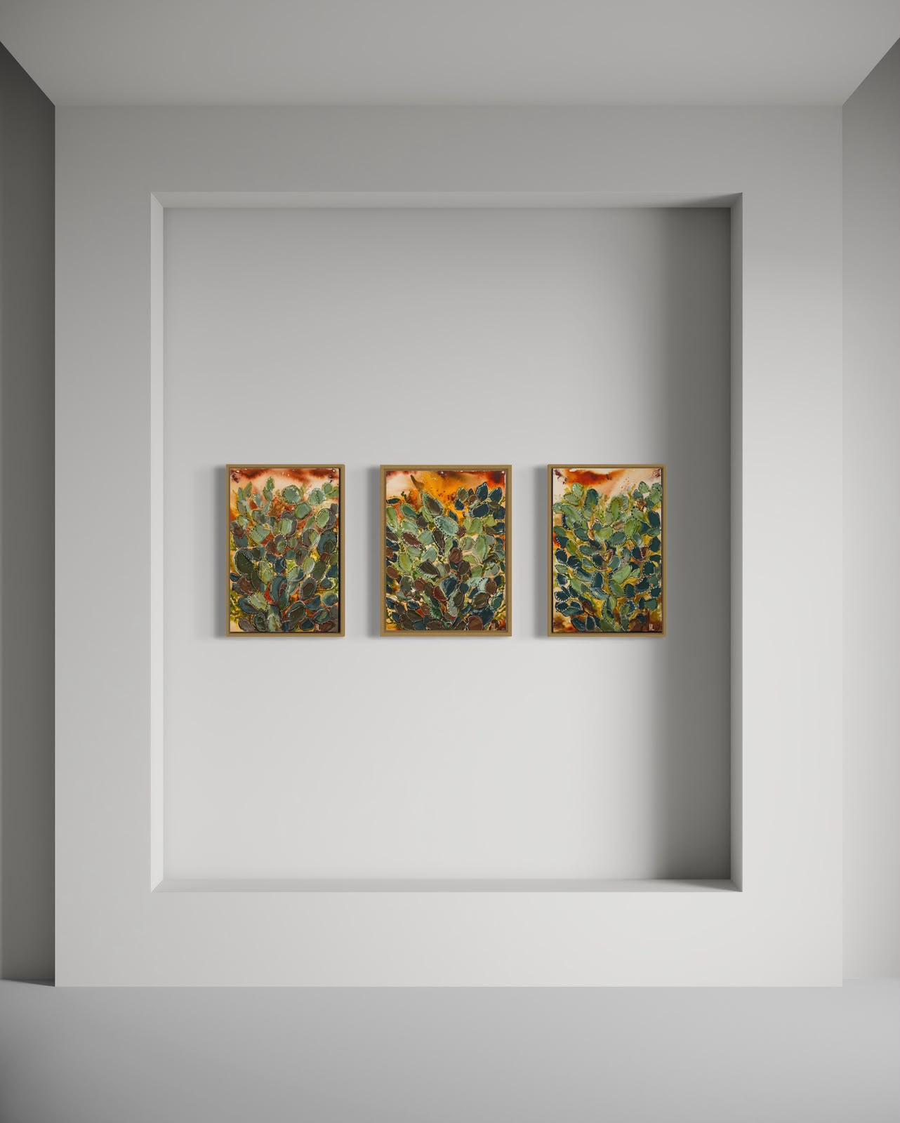 The Prickly Pear Collection by Hayley Lombard — Terracotta Hush, Ember Bloom and Apricot Dust